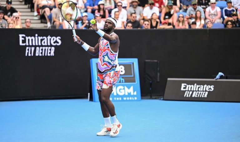 Tiafoe's incredible reflex at the net versus Shang