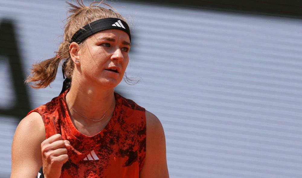 Muchova arrache la 1ère manche face à Sabalenka !
