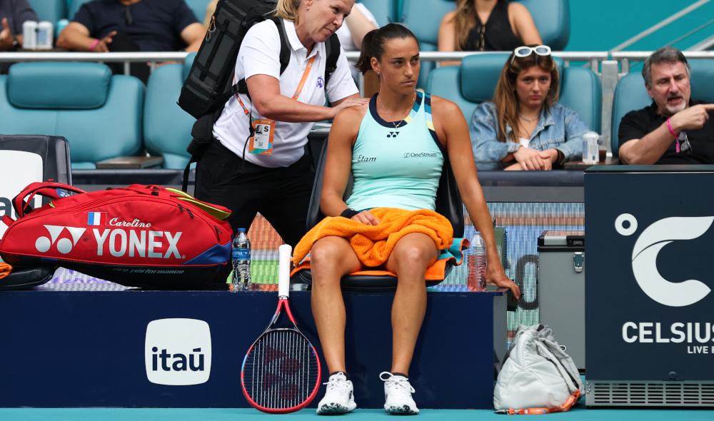 Garcia diminuée et battue en quarts à Miami !