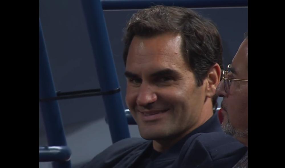 Federer was watching in Shanghai.