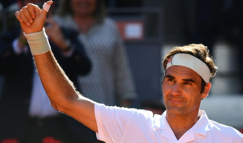 Federer sauve 2 balles de match et bat Coric à Rome 