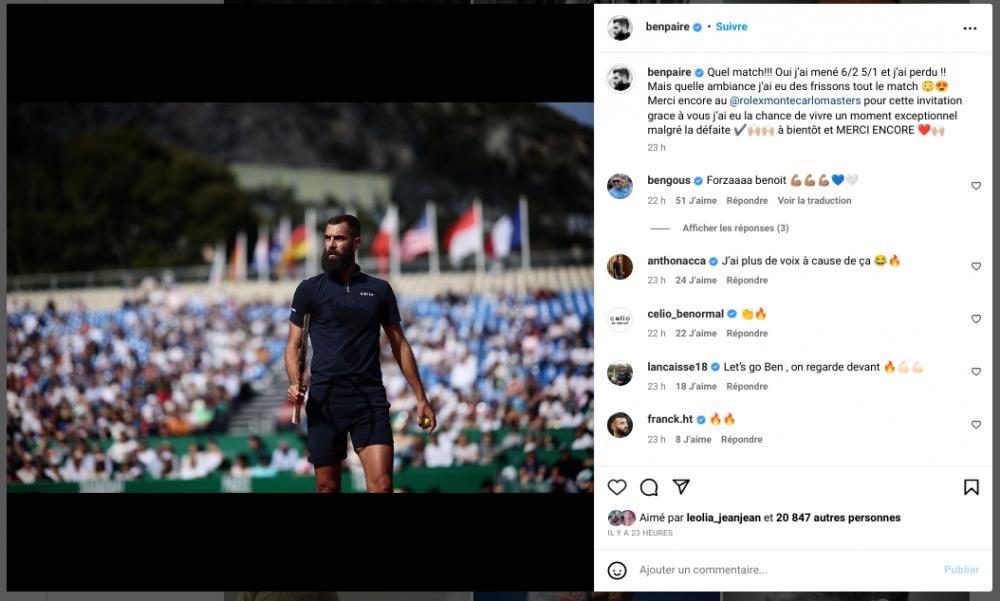 Paire après son match contre Popyrin : Quel match 