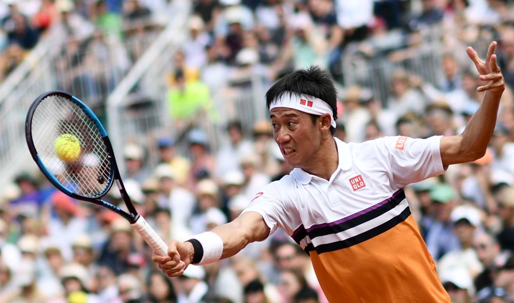 Nishikori vient à bout de Paire à Roland Garros 