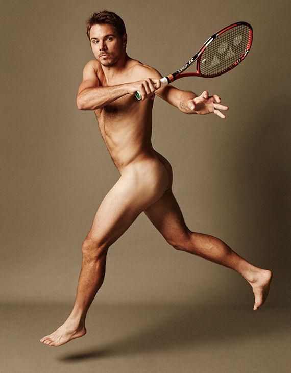 Wawrinka nu sans son fameux short pour le Body Issue d'ESPN Magazine