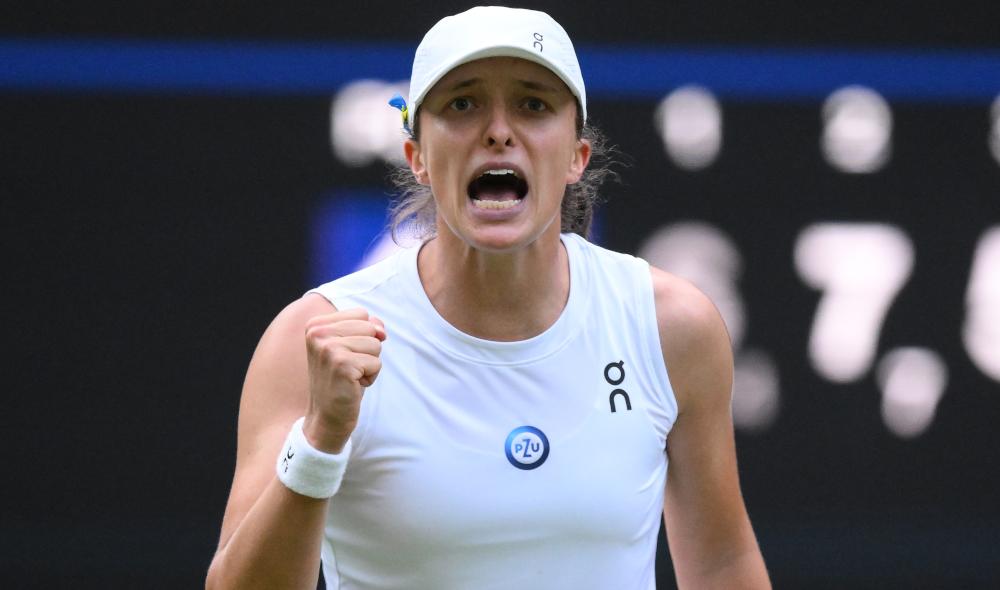« Je ne suis pas du genre à me fixer des objectifs comme ça », Swiatek parle de sa première finale à Wimbledon