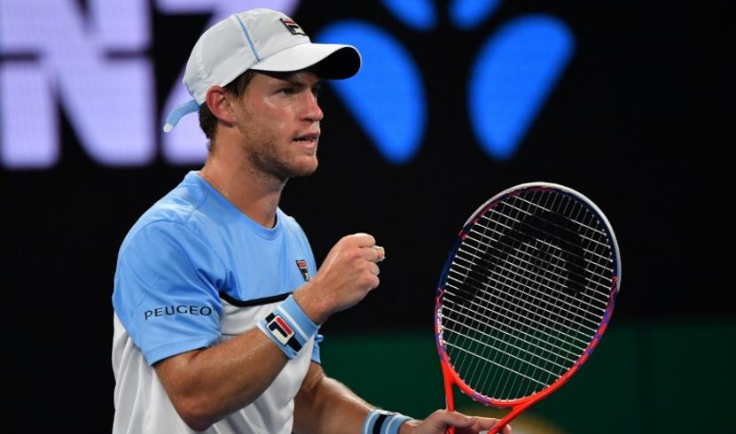 3ème set entre Djokovic et Schwartzman à Rome 