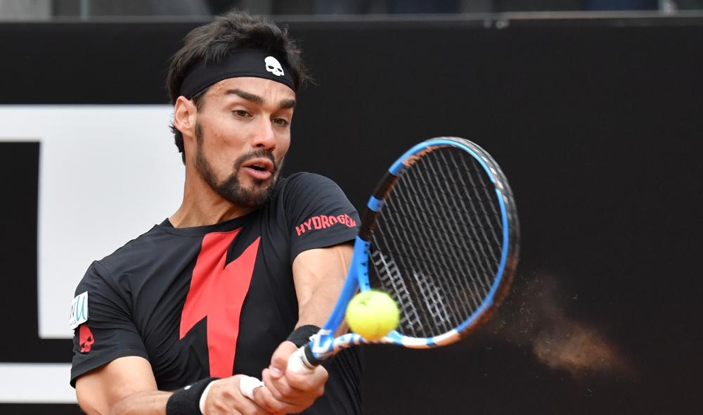 Nadal en difficulté face à Fognini