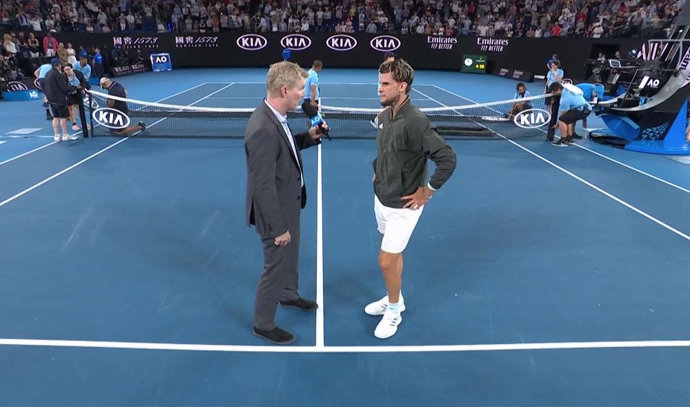 Thiem : Ce qu'accomplissent Federer et Djokovic est irréel