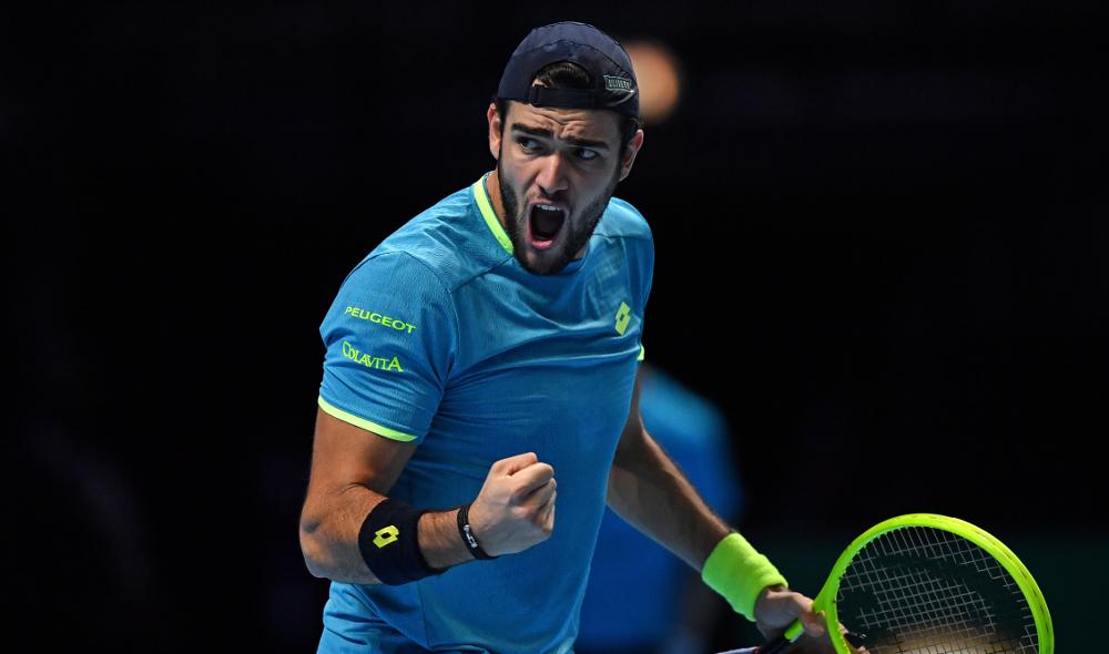 Berrettini chipe le premier set à Thiem