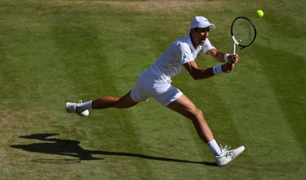 Djokovic one set away from joining Kyrgios in Wimbledon final