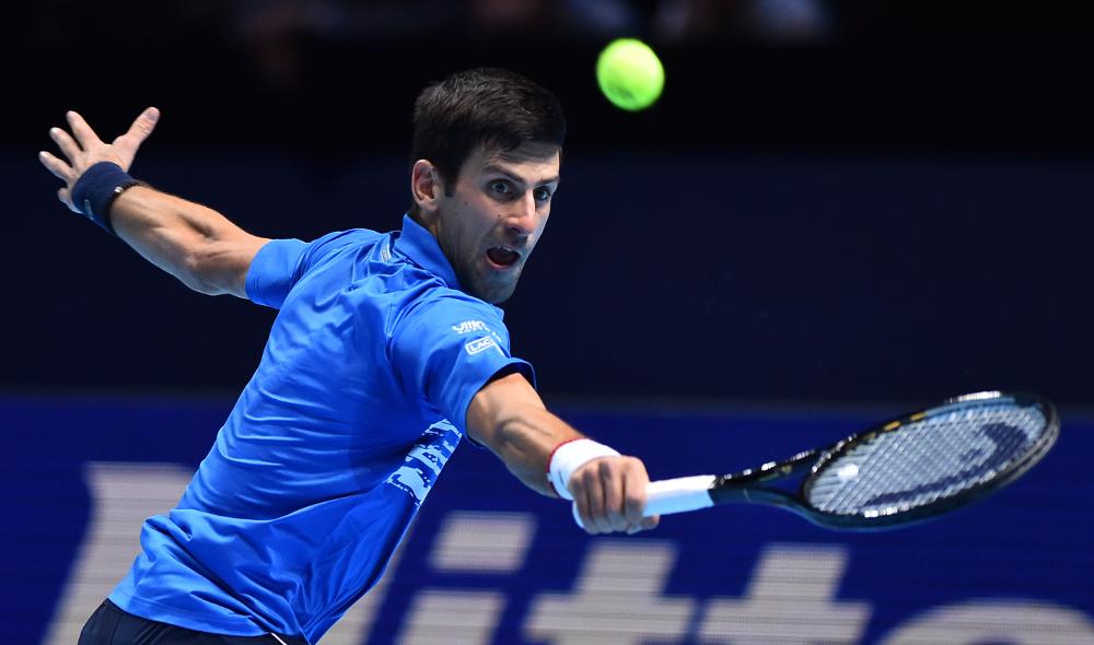 Djokovic maîtrise la 1ère manche face à Schwartzman