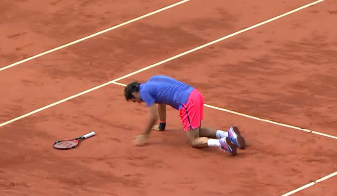 Federer à terre face à Wawrinka