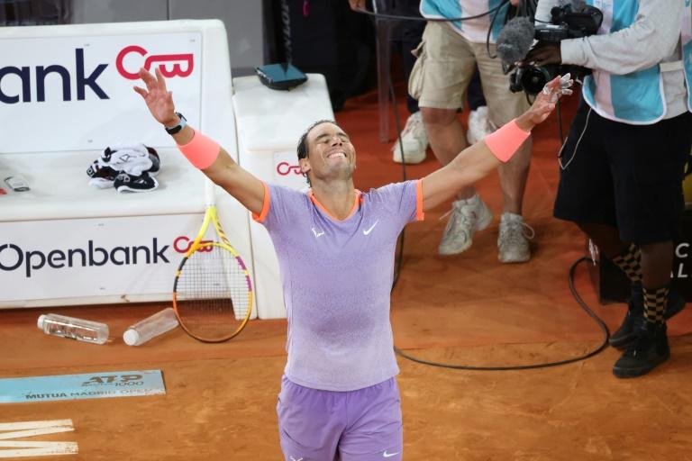 W Madrycie Nadal uspokaja sam siebie (swoim serwem): Najbardziej znaczącą poprawą w mojej grze jest mój serwis.