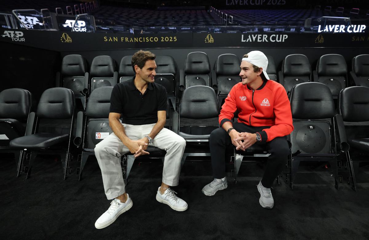 Federer déjà conquis par Fonseca : « Un grand talent et un gars très gentil »