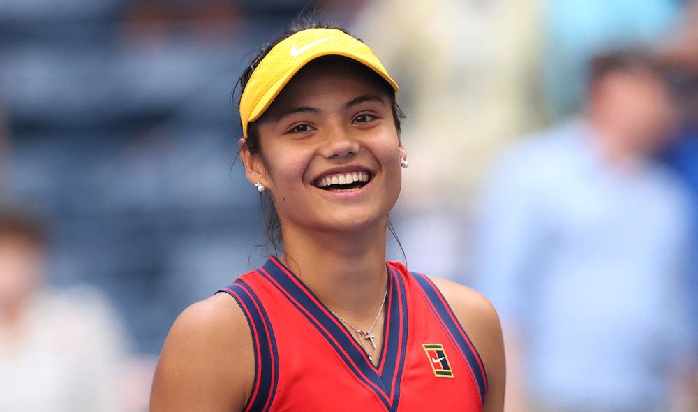Raducanu in US Open semifinals