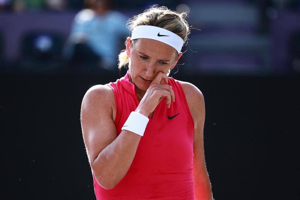 Azarenka en perte de vitesse.