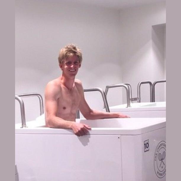 And during that time, it was day off for Anderson before Sunday's Final against Djokovic