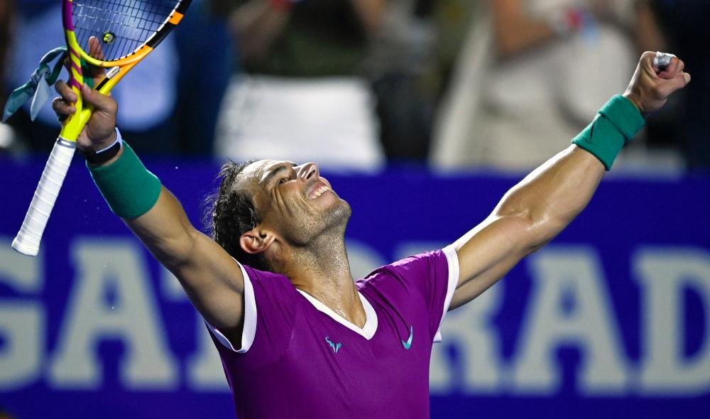 Nadal, le meilleur début de saison de sa carrière