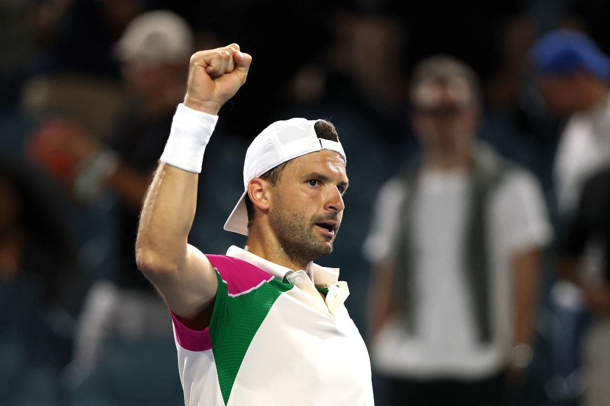 Le manager de Dimitrov annonce son forfait pour l’US Open et met fin à l’un de ses records