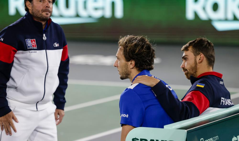 La France éliminée dès les poules en Coupe Davis