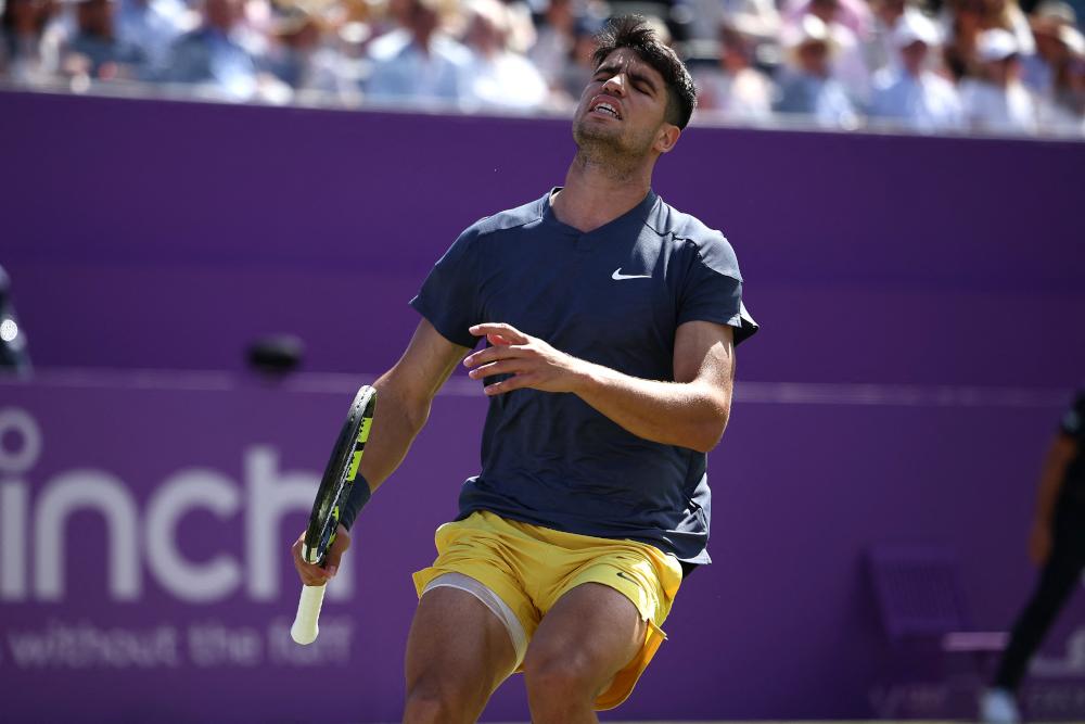 Alcaraz est déjà arrivé à Wimbledon