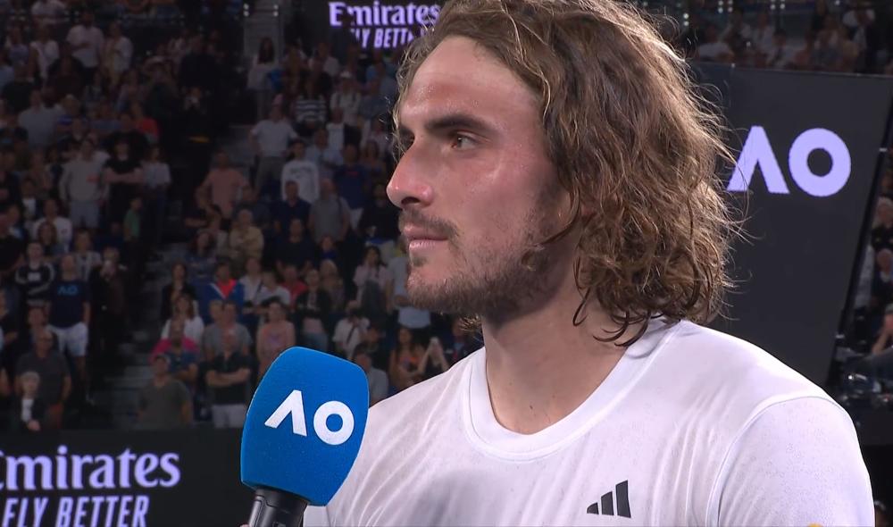 Tsitsipas : J'avais vu Baghdatis arriver en finale ici (en 2006)