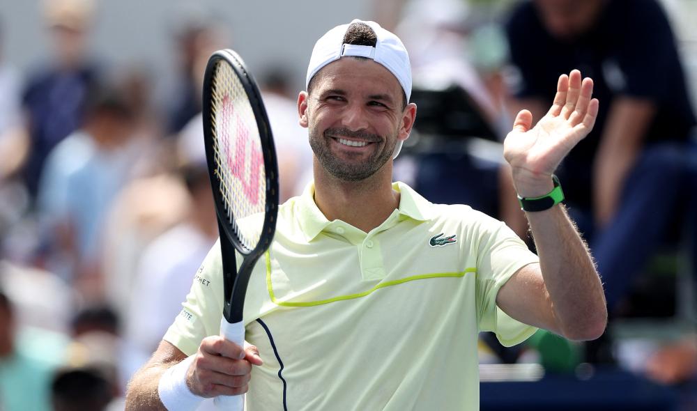 Dimitrov impressionne et rejoint les huitièmes