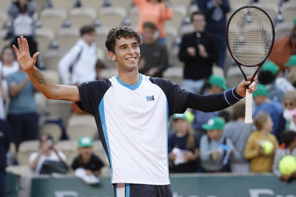 „To je největší vítězství mého života,“ těší se Gigante z výhry nad Tsitsipasem na Roland-Garros 