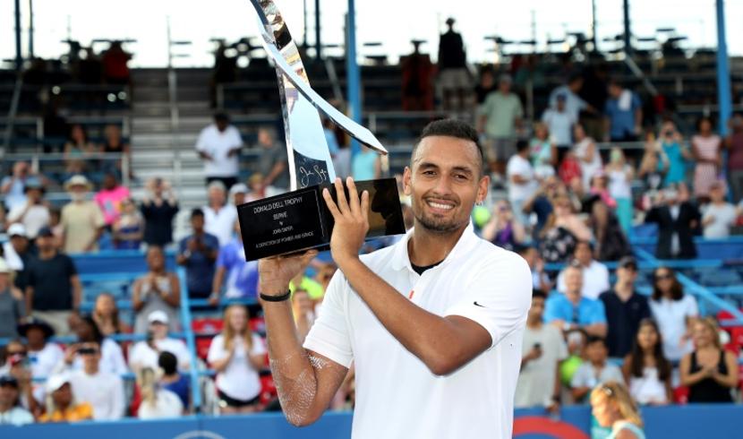 Kyrgios bondit de 25 places au Classement ATP