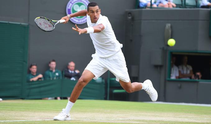 Kyrgios s'affirme à Wimbledon 
