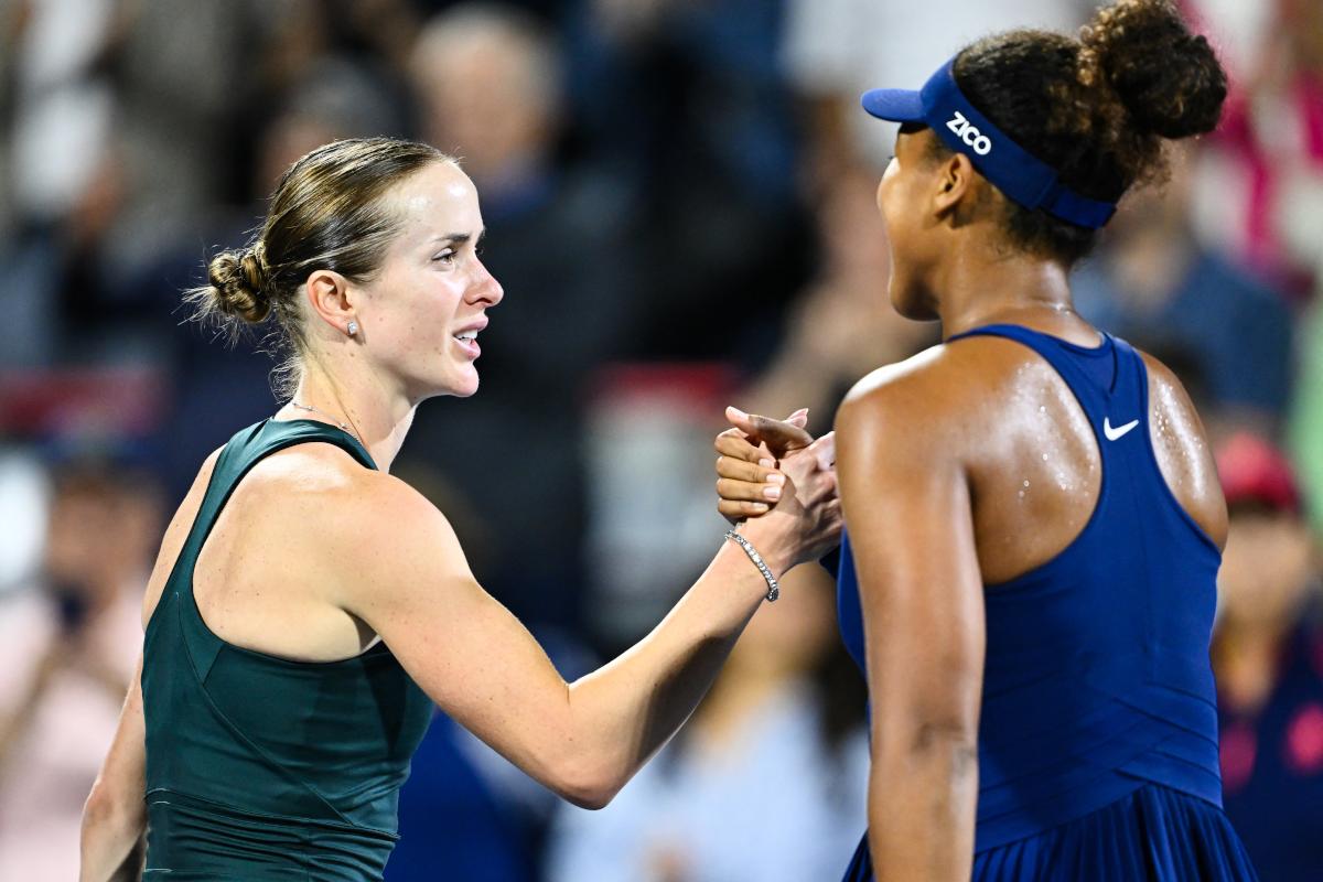 陶森與大坂直美雙雙晉級WTA1000蒙特利爾站四強