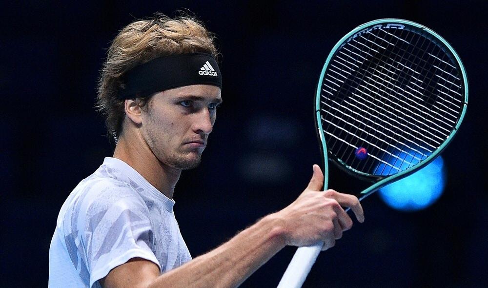 Huge point won by Zverev against Djokovic in London 