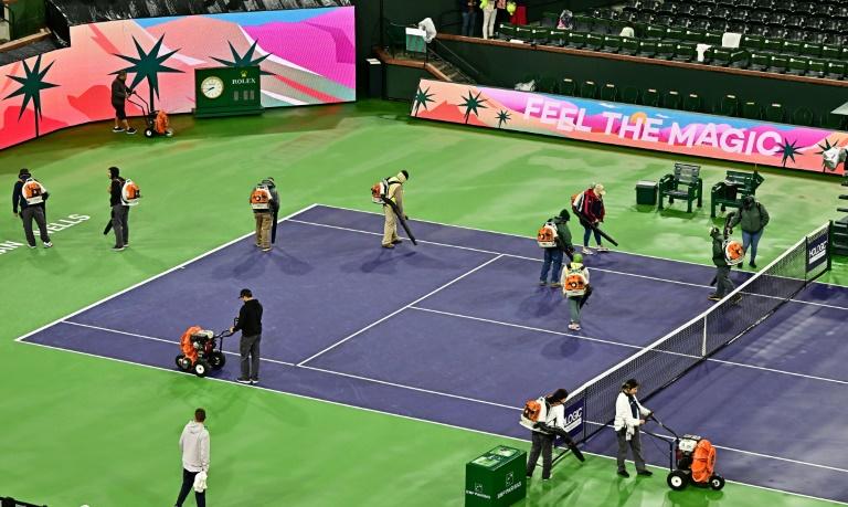 Le début des quarts de finale d’Indian Wells perturbé par la pluie ?