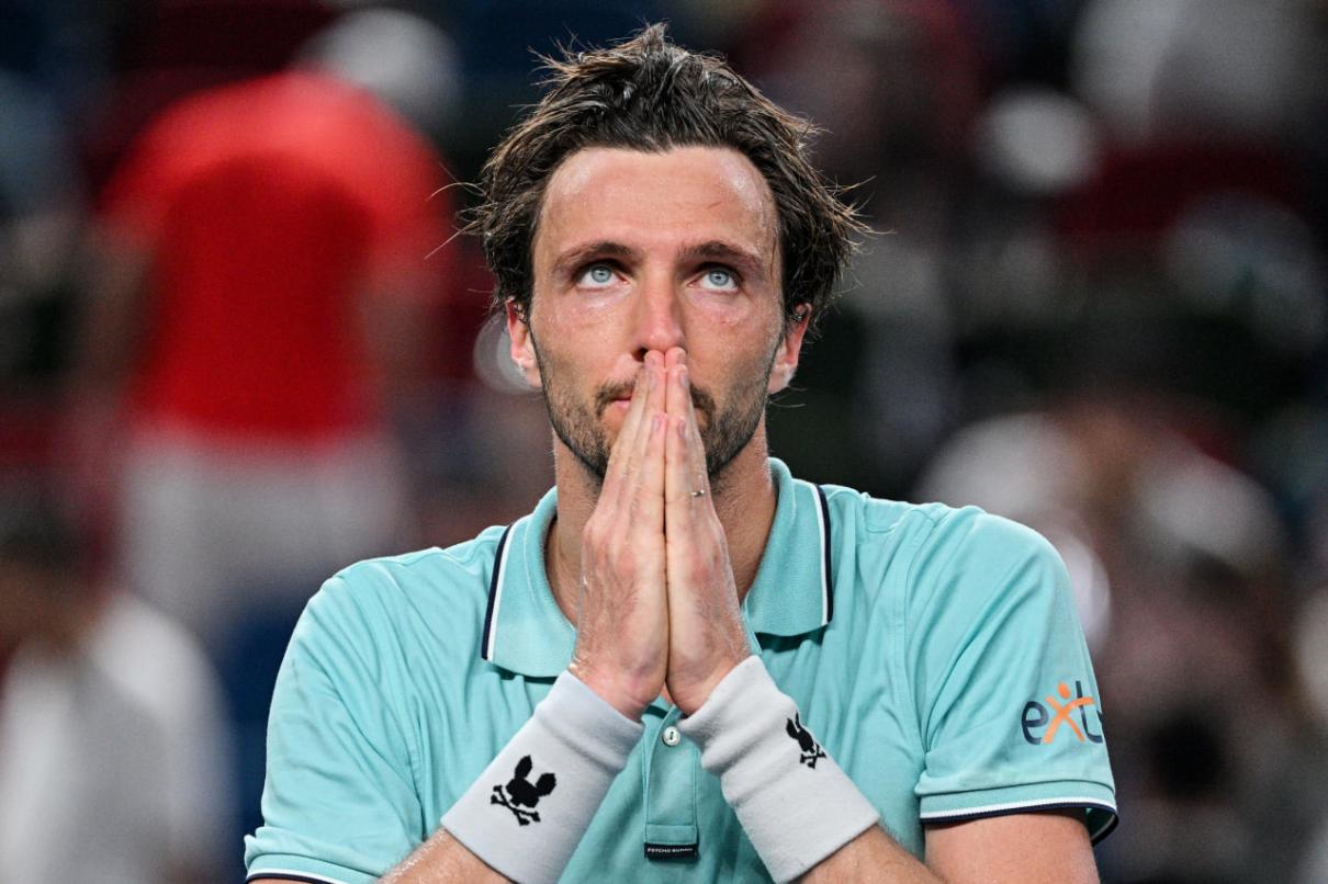 The Shanghai chapter is turned, declares Rinderknech ahead of his Rolex Paris Masters debut
