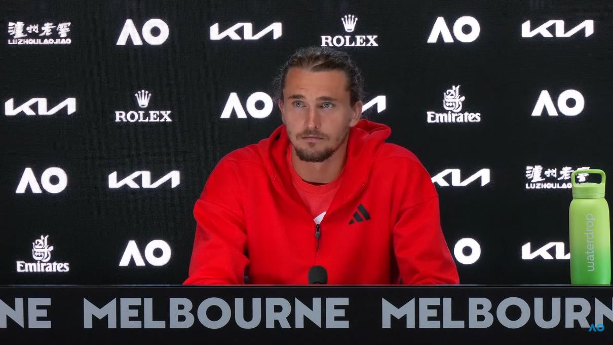 Zverev : « Je me sentais bien préparé pour cette finale »