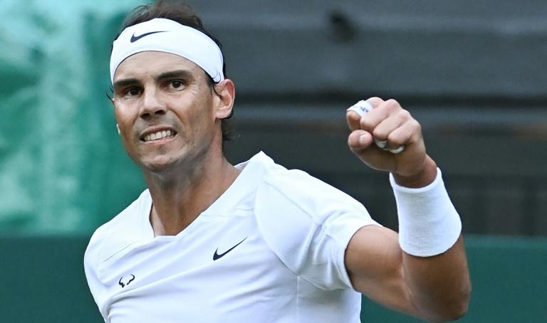 Resilient Nadal joins Kyrgios in Wimbledon semis